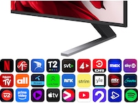 LG 86'' QNED85 evo AI MiniLED 4k Smart TV (2025) Over 80 tommer TV