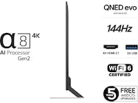 LG 75'' QNED85 evo AI MiniLED 4k Smart TV (2025) 70 - 79 tommer TV