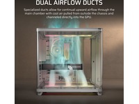 Corsair AIR 5400 RS-R ARGB Triple Chamber Mid Tower (hvit) Midi tower