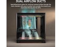 Corsair AIR 5400 RS-R ARGB Triple Chamber Mid Tower (svart) Midi tower