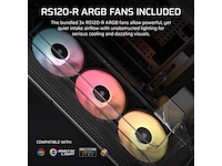 Corsair AIR 5400 RS-R ARGB Triple Chamber Mid Tower (svart) Midi tower