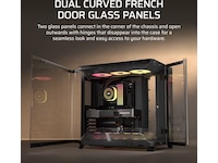 Corsair AIR 5400 RS-R ARGB Triple Chamber Mid Tower (svart) Midi tower