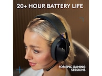 Logitech G321 Lightspeed trådløst gamingheadset (svart) Gaming headset