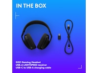 Logitech G321 Lightspeed trådløst gamingheadset (svart) Gaming headset