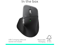 Logitech MX Master 4 for Mac Trådløs Ergonomisk Mus (space black) Mus