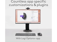 Logitech MX Master 4 for Mac Trådløs Ergonomisk Mus (space black) Mus