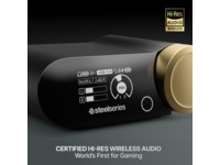 SteelSeries Arctis Nova Elite Trådløst Gamingheadset (salvie og gull) Gaming headset