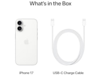 iPhone 17 256GB (hvit) Mobiltelefoner