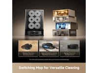 Dreame matrix 10 Ultra Robotstøvsuger  (sort) Robotstøvsugere