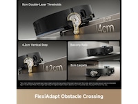 Dreame matrix 10 Ultra Robotstøvsuger  (sort) Robotstøvsugere