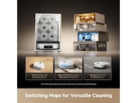 Dreame matrix 10 Ultra robotstøvsuger (hvit) Robotstøvsugere