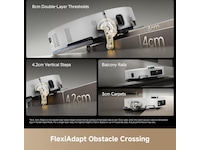Dreame matrix 10 Ultra robotstøvsuger (hvit) Robotstøvsugere