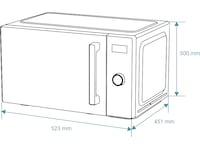Avant Mikrobølgeovn 26L 900W 4-i-1 Air Fryer 