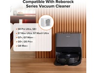 Roborock støvpose til ladestasjon 3 stk Tilbehør til støvsugere & rengjøring