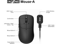 Sony INZONE Mouse-A Trådløs Gamingmus Gamingmus