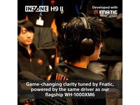 Sony INZONE H9 II Trådløst støydempende hodesett (hvit) Gaming headset