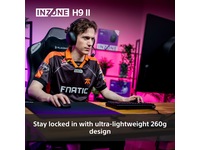 Sony INZONE H9 II Trådløst støydempende hodesett (hvit) Gaming headset