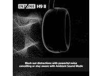 Sony INZONE H9 II Trådløst støydempende hodesett (hvit) Gaming headset