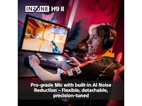 Sony INZONE H9 II Trådløst støydempende hodesett (hvit) Gaming headset