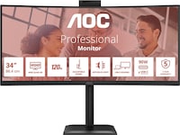 AOC 34" curved skjerm CU34E4CW Skjermer