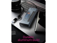 ICY BOX 11-i-1 USB Type-C HUB Dockingstasjon & USB-HUB