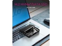 ICY BOX M.2 SSD-Enclosure Eksterne kabinetter