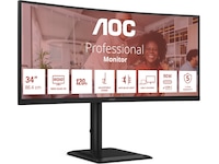 AOC 34" buet skjerm CU34E4CV Skjermer