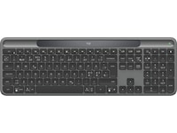 Logitech Signature Slim Solar+ Trådløst Tastatur K980 (grafittgrå) Tastatur