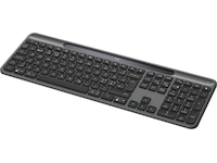 Logitech Signature Slim Solar+ Trådløst Tastatur K980 (grafittgrå) Tastatur