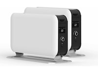 Mill Instant Max gulvovn 2200W Led 2-pakk (hvit) Panelovner