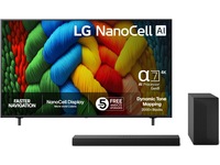 LG 65" NANO80 AI 4K NanoCell Smart TV (2025) 60 - 69 tommer TV