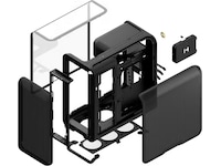 HYTE X50 Mid Tower (svart) Midi tower