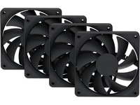 HYTE FA12 Vifte 4pk (svart) Vifter