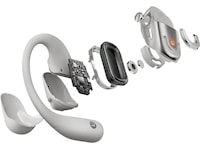 SHOKZ OpenFit 2+ trådløse ørepropper, on-ear (grå) Ørepropper