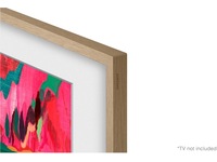 Samsung The Frame Pro 75" LS03FW + ramme Beige Wood 60 - 69 tommer TV
