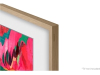 Samsung The Frame Pro 85" LS03FW + ramme Beige Wood 60 - 69 tommer TV