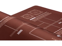 Noctua NP-DM3 20-års jubileum skrivebordsmatte Gamingmusematte