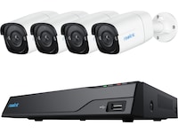 Reolink NVS8-5MB4 NVR med 4 kameraer Overvåkningskameraer