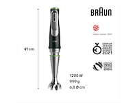 Braun MQ9135XI MultiQuick 9 Stavmikser Hånd- & stavmiksere