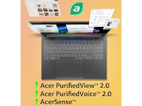 Acer Aspire 16 AI 16" WUXGA OLED Copilot+ PC PC - Bærbar / laptop