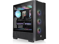 Thermaltake S380 TG ARGB Mid Tower (svart) Midi tower