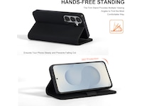 iiglo Galaxy S26 Lommebokdeksel (sort) Deksel til mobiltelefon