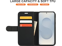 iiglo Galaxy S26 Lommebokdeksel (sort) Deksel til mobiltelefon