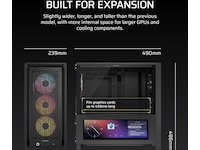 Corsair Frame 4000D LCD RS Performance Mid Tower (sort) Midi tower