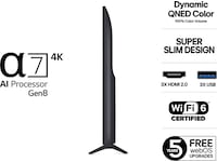 LG 50'' QNED7E AI 4k Smart TV 50QNED7EA6B (2025) 50 - 59 tommer TV