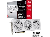 Asus Prime Radeon RX 9070 XT OC (hvit) Skjermkort