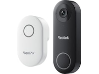 Reolink Video Dørklokke WiFi (svart) Ringeklokker