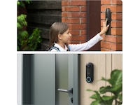 Reolink Video Dørklokke WiFi (svart) Ringeklokker