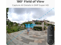 Reolink Video Dørklokke WiFi (svart) Ringeklokker