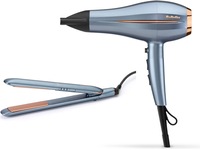 BaByliss Denim Luxe Rettetang + Hårføner Hårpleie & styling